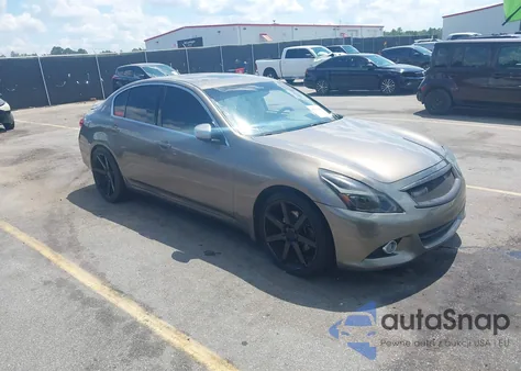 2010 Infiniti G37 Journey z USA, uszkodzony, nr VIN JN1CV6AP0AM408685